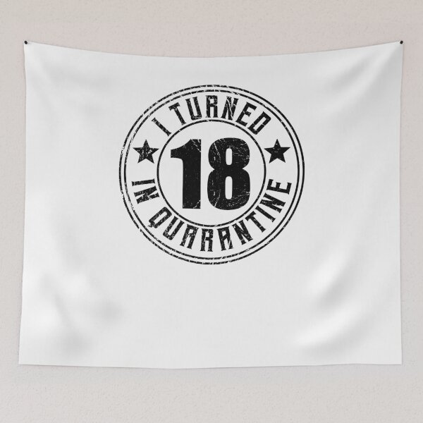 Item preview, 18th Birthday B day gift Quarantine designed and sold by shurikaner.