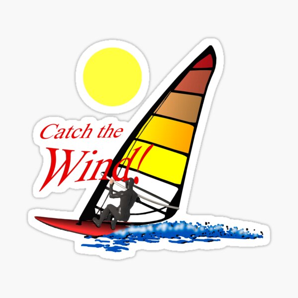 Windsurfer Sticker
