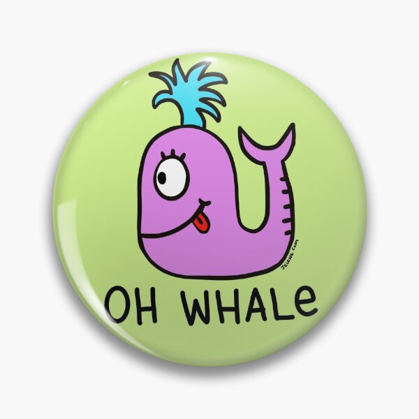 Item preview, Oh Whale by Jelene - Cute Pink Whale designed and sold by Jelene.