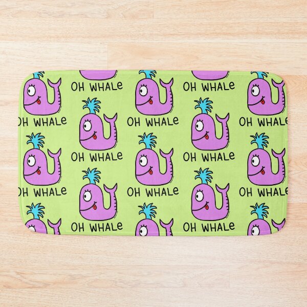Item preview, Oh Whale by Jelene - Cute Pink Whale designed and sold by Jelene.