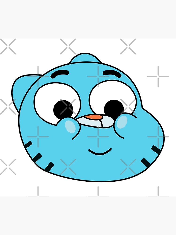 Smiling Gumball Watterson - The Amazing World of Gumball Metal Print for  Sale by RoserinArt