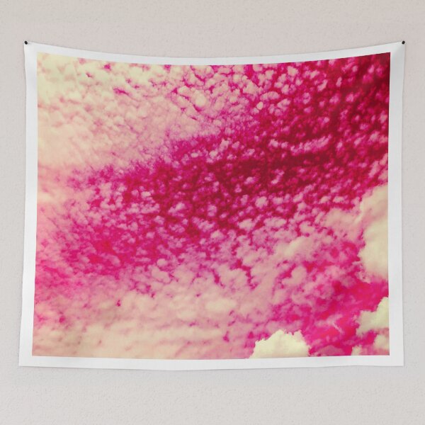 Item preview, Hot pink fluffy clouds by Iritof designed and sold by iritof.