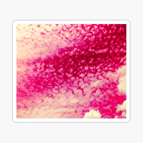 Item preview, Hot pink fluffy clouds by Iritof designed and sold by iritof.