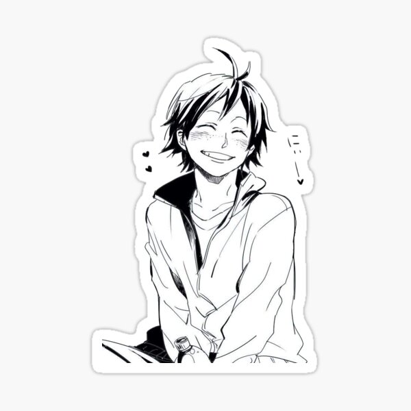 yamaguchi blush Sticker