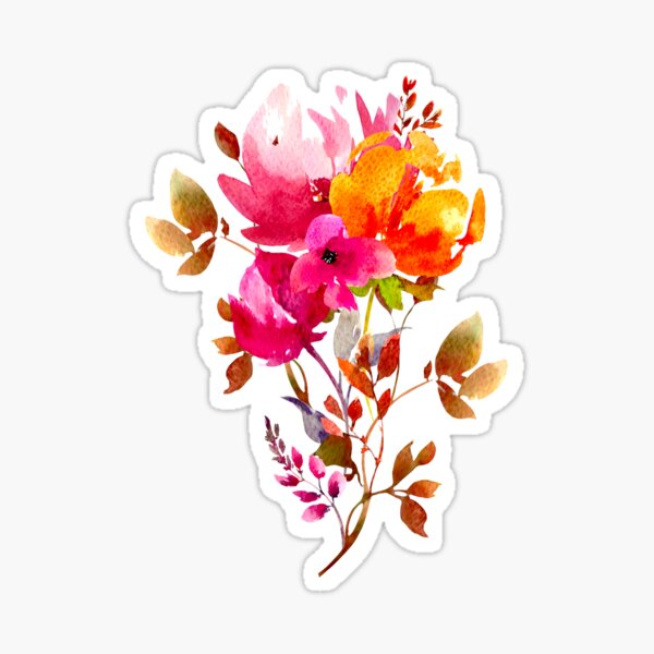 Bright Bouquet Sticker