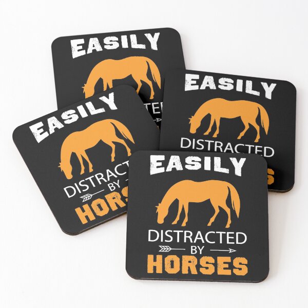 Item preview, Easily Distracted By Horses designed and sold by Alpha555.