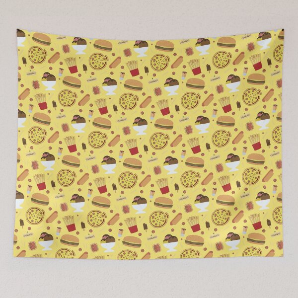 Item preview, Fast Food Pattern designed and sold by ismagarri.