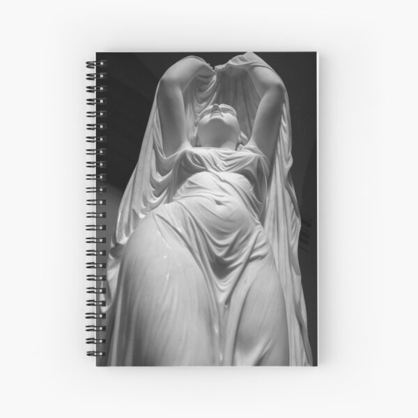 Undine Rising from the Waters. Chauncey Bradley Ives Spiral Notebook