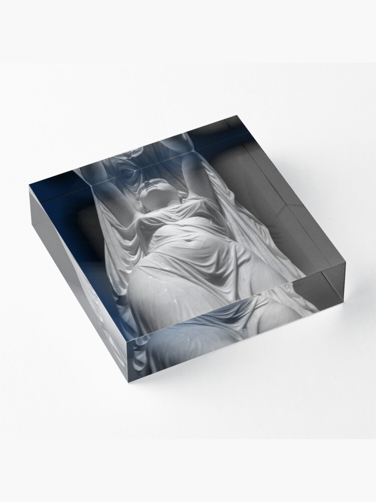 Alternate view of Undine Rising from the Waters. Chauncey Bradley Ives Acrylic Block