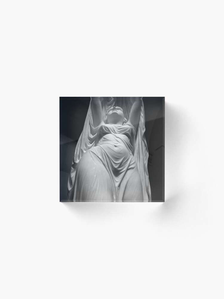 Alternate view of Undine Rising from the Waters. Chauncey Bradley Ives Acrylic Block