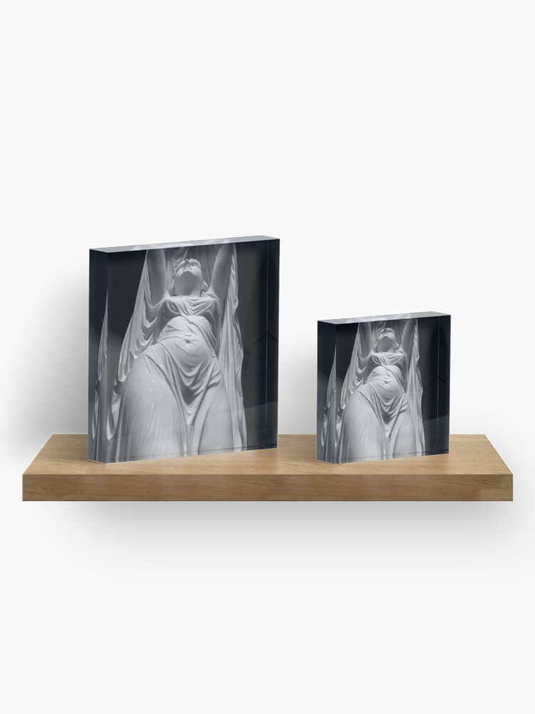 Alternate view of Undine Rising from the Waters. Chauncey Bradley Ives Acrylic Block