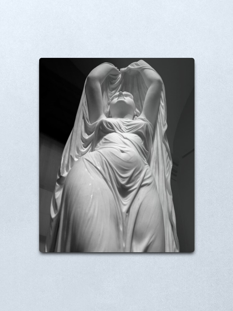 Alternate view of Undine Rising from the Waters. Chauncey Bradley Ives Metal Print