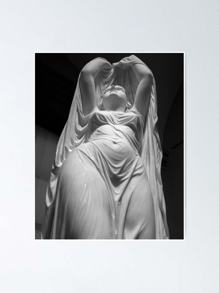 Alternate view of Undine Rising from the Waters. Chauncey Bradley Ives Poster