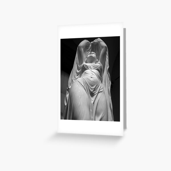 Undine Rising from the Waters. Chauncey Bradley Ives Greeting Card