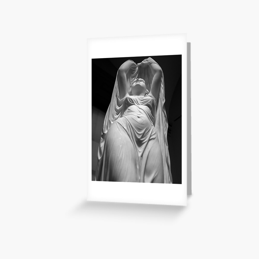 Undine Rising from the Waters. Chauncey Bradley Ives: Greeting Card  