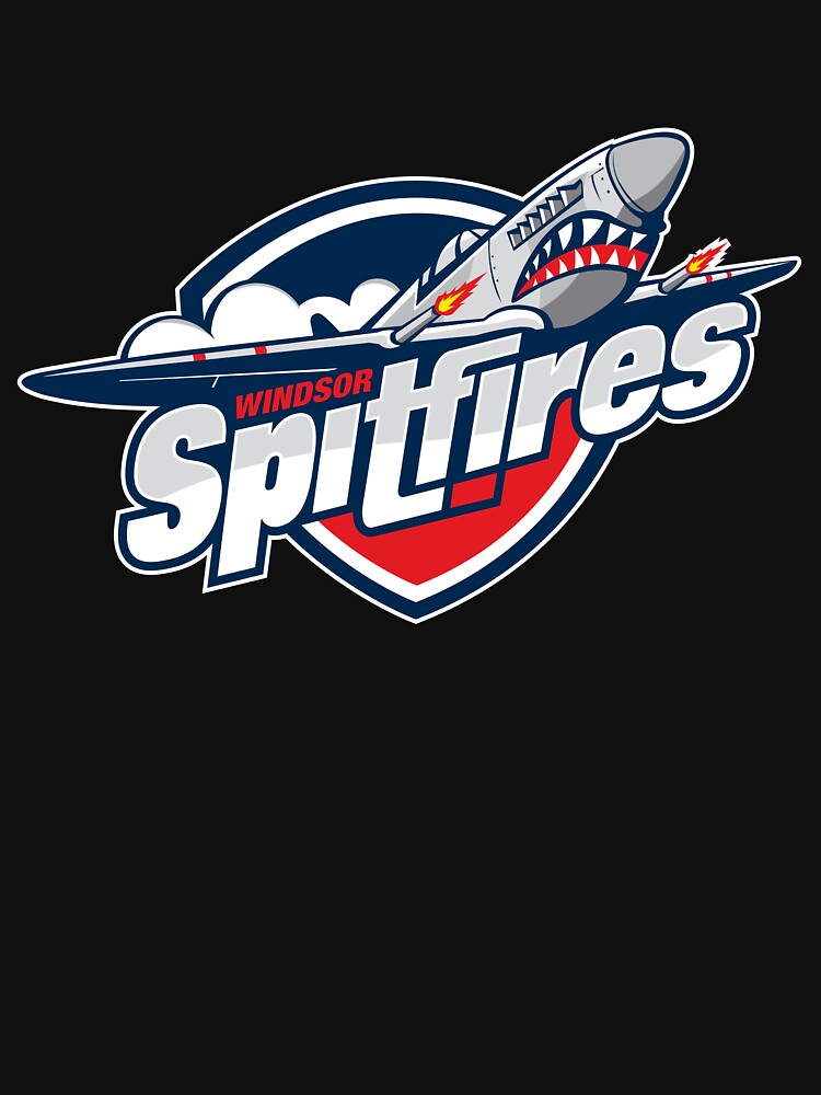 "Windsor Spitfires" T-shirt For Sale By May6day | Redbubble | Windsor ...