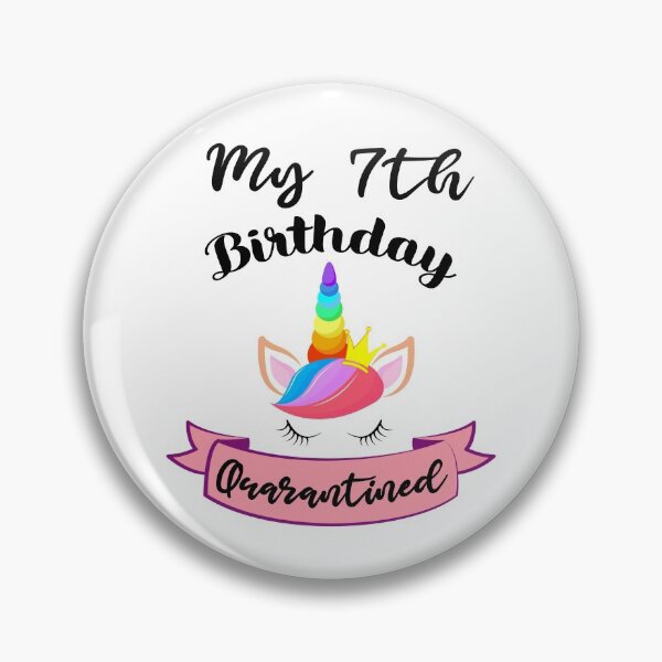 Item preview, 7th Birthday quarantined | My 7th Birthday quarantined  designed and sold by meedTee.