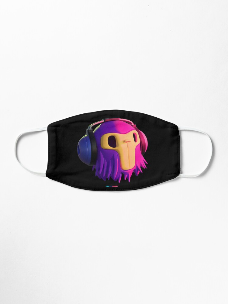 Vista alternativa de Mascarilla Dj Monkey by Fran Ferriz