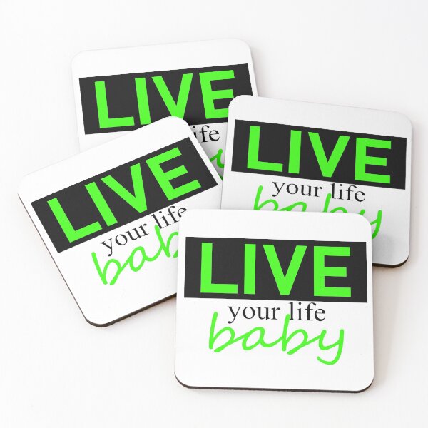 Item preview, LIVE your life baby designed and sold by SahJArt.