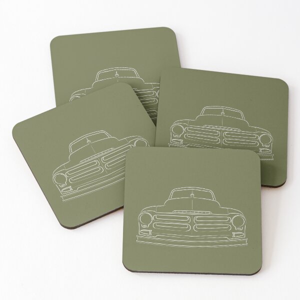 Item preview, Studebaker Pickup - front stencil, white designed and sold by mal-photography.