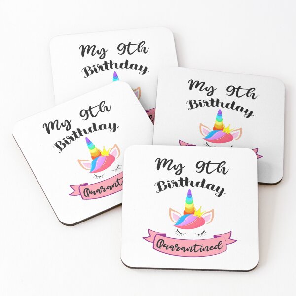 Item preview, 9th Birthday quarantined | My 9th Birthday quarantined  designed and sold by meedTee.
