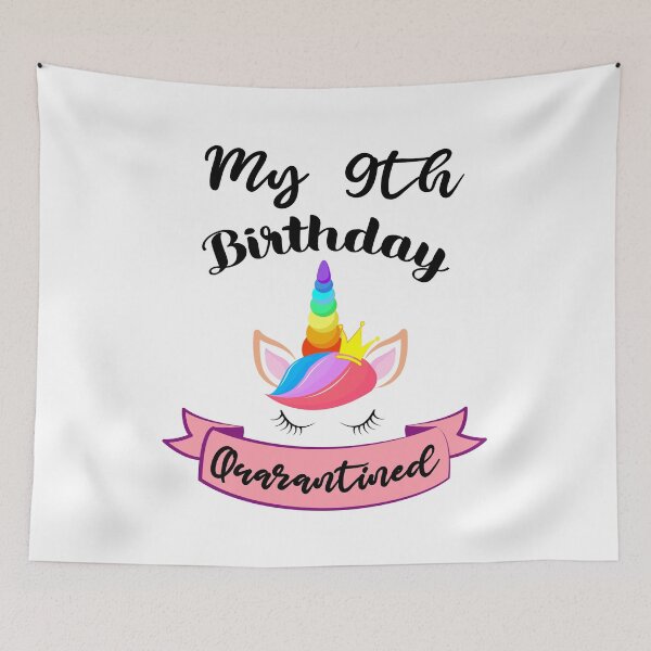 Item preview, 9th Birthday quarantined | My 9th Birthday quarantined  designed and sold by meedTee.