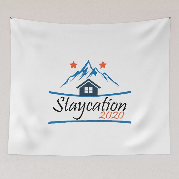 Item preview, staycation and social distancing designed and sold by thehafdesigner.