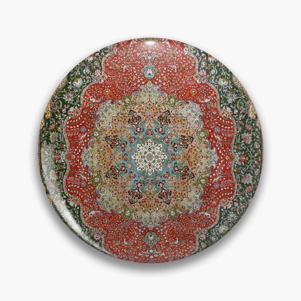 Item preview, Antique Floral Persian Carpet Print designed and sold by Vicky Brago-Mitchell®.