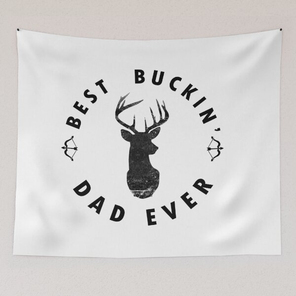 Item preview, Best buckin dad ever - hunting dad - fathers day designed and sold by Rakesh Murugan.