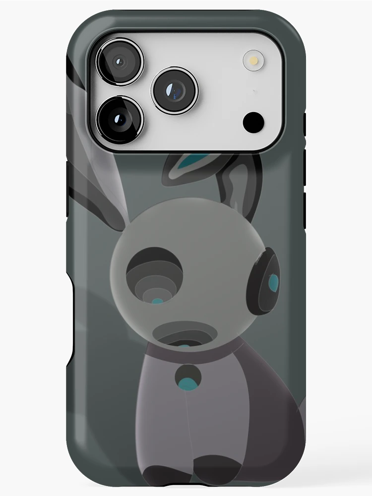 Thumbnail 1 of 4, iPhone Case, Cute Rabbit robot designed and sold by Rococodesigns.