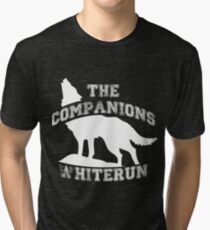 The companions of Whiterun - White Tri-blend T-Shirt