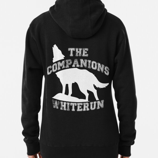 The companions of Whiterun - White Pullover Hoodie