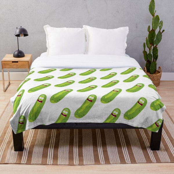 It's Pickle Rick! (Rick & Morty) Throw Blanket