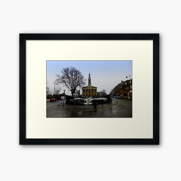 St Lukes West Norwood in Winter Framed Art Print