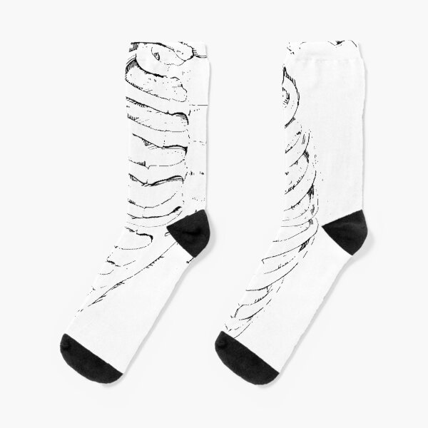 Ribcage bywhacky Socks