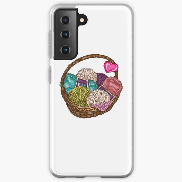 Copy of Copy of Buying yarn and using it are two different hobbies Knitting Crochet shirt Samsung Galaxy Soft Case
