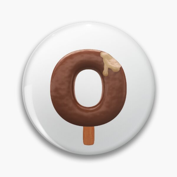 Item preview, O Ice Cream O Letter 3d Alphabet Chocolate designed and sold by HelloFromAja.