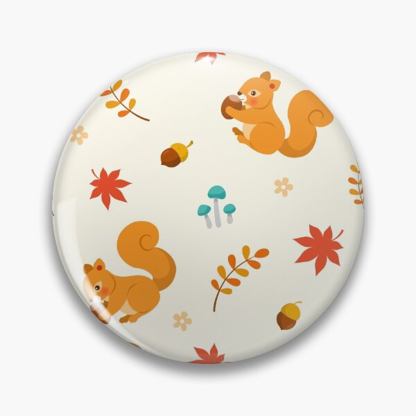 Item preview, Autumn squirrel pattern designed and sold by soyon.