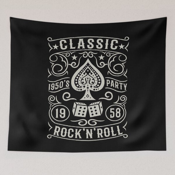 Item preview, Rockabilly Vintage Retro Classic Rock and Roll Fifties Fashion Sock Hop Dance Party designed and sold by MemphisCenter.