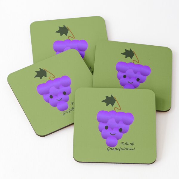 Item preview, Cute and Funny Full of Grapefulness Grape designed and sold by Hedgie Designs.