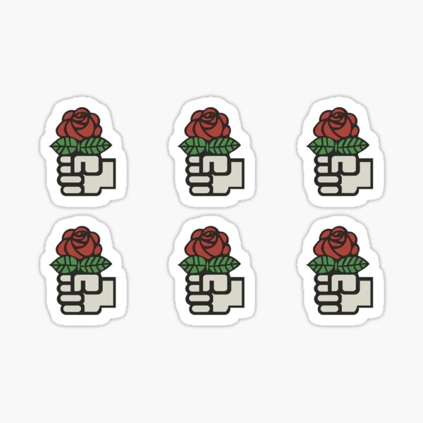 Item preview, Socialist Rose x6 Pack designed and sold by KulakPosting.