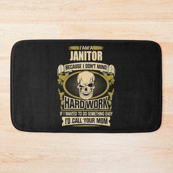 Item preview, janitor designed and sold by princegiri.