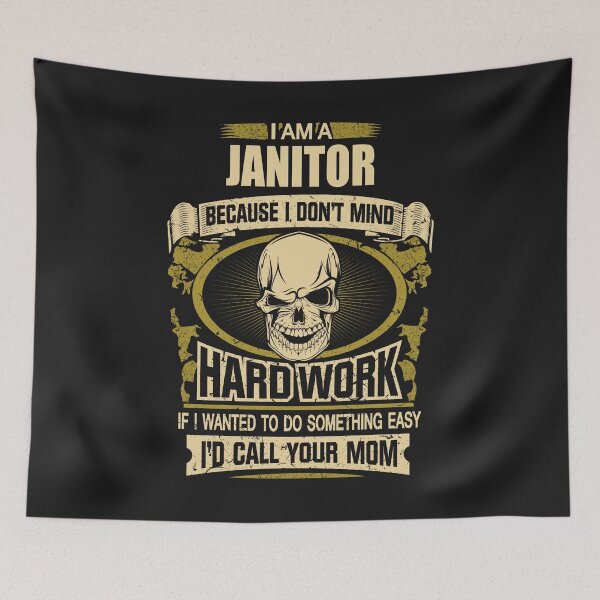 Item preview, janitor designed and sold by princegiri.
