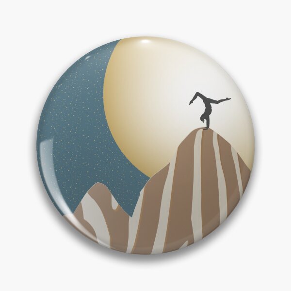 Item preview, Moonlight Yoga over the Zebra Mountain designed and sold by QueenieLamb.