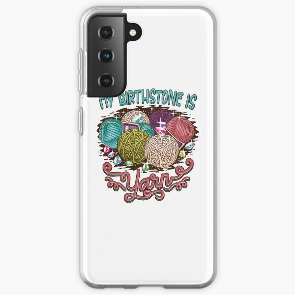 Copy of Birthstone yarn Crochet Lover shirt Samsung Galaxy Soft Case