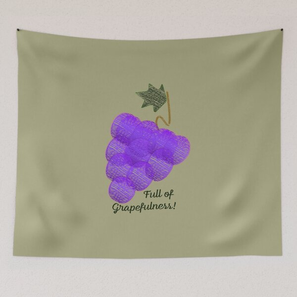 Item preview, Full of Grapefulness Grapes designed and sold by Hedgie Designs.