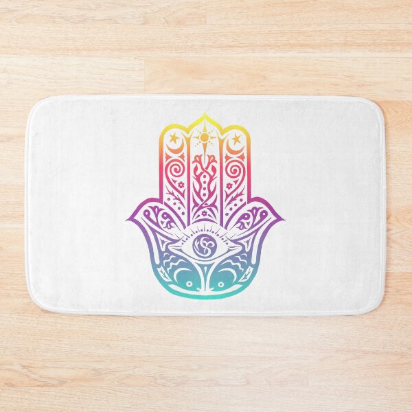 Item preview, Colorful Hamsa designed and sold by maryedenoa.