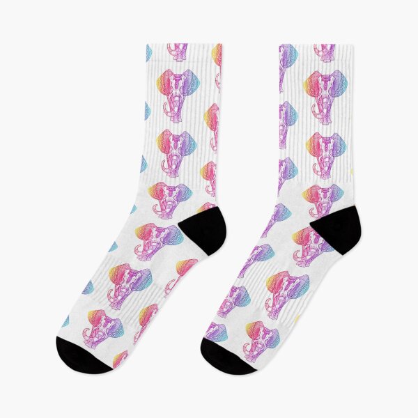 Item preview, Colorful Rainbow Elephant designed and sold by maryedenoa.