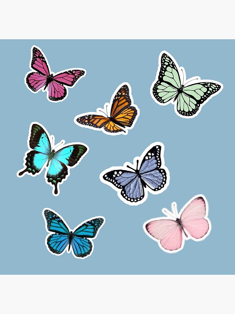 "Aesthetic Butterflies " Poster by shopkreativity Redbubble