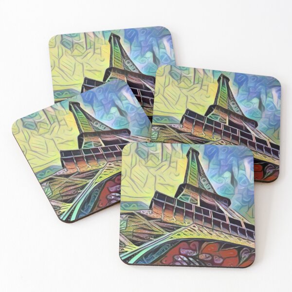 Item preview, Eiffel Tower Color Art designed and sold by estesphoto.